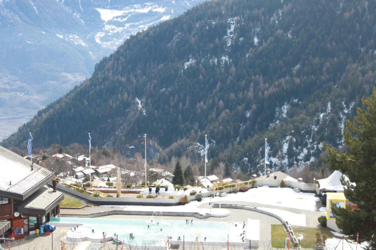 Appartement Dans Le Centre Thermal Les Sources Ovronnaz Zewnętrze zdjęcie